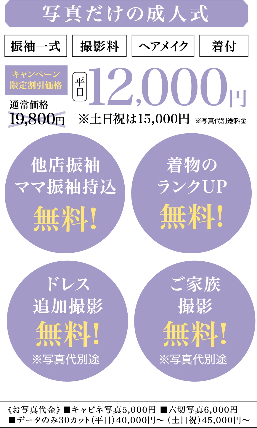 撮影プラン詳細